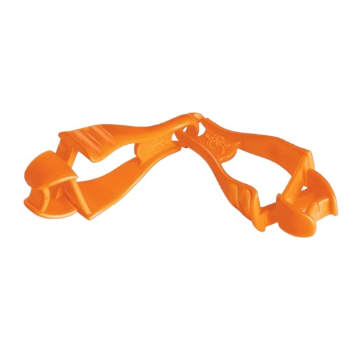 PINCE À GANTS À DOUBLE CLIP, ORANGE