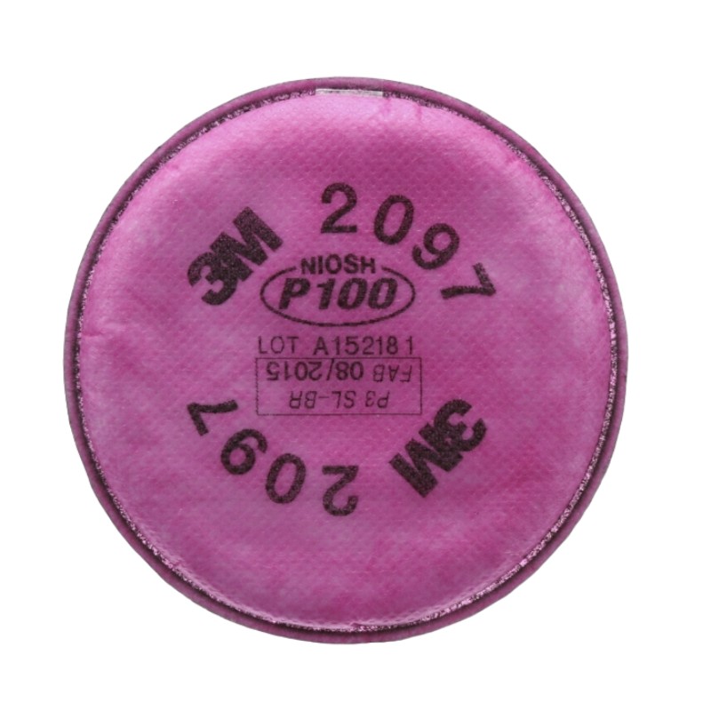 CARTOUCHE P100 RONDE ROSE 2097