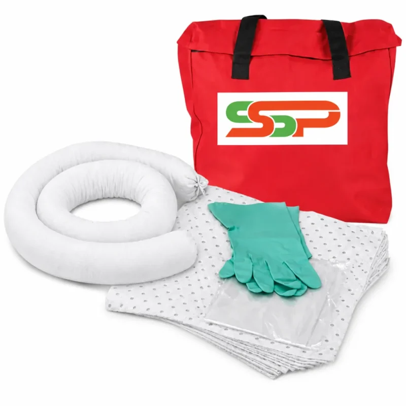 TROUSSE DE DÉVERSEMENT D'HUILE ET DE PRODUITS PÉTROLIERS 8 GAL.
