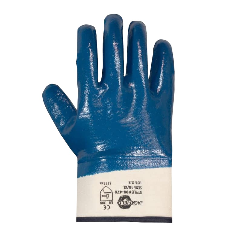 GANTS DE TRAVAIL EN NITRILE JACKFIELD #90-470