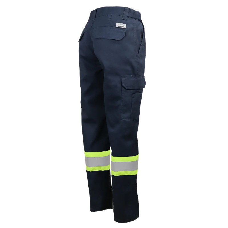 MRB-011X4 - Pantalon cargo hi-viz 4