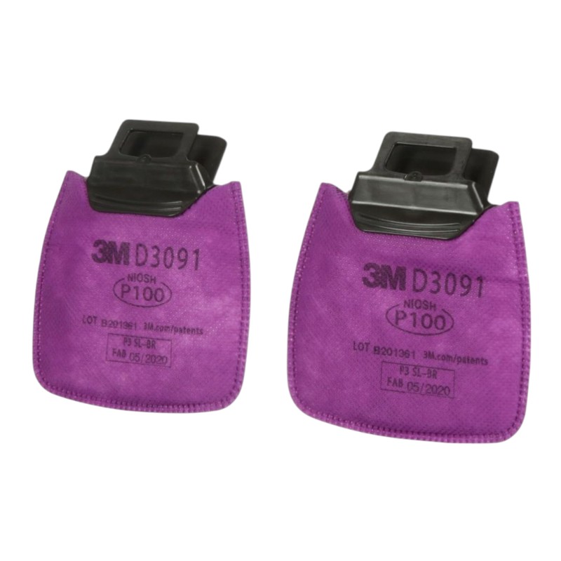 FILTRES CONTRE LES PARTICULES P100 SECURE CLICK D3091