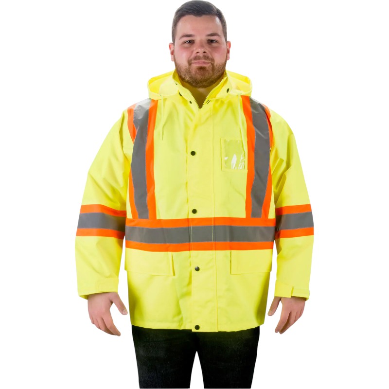 MANTEAU SIGNALEUR IMPERMÉABLE ZENITH RZ1000 HV