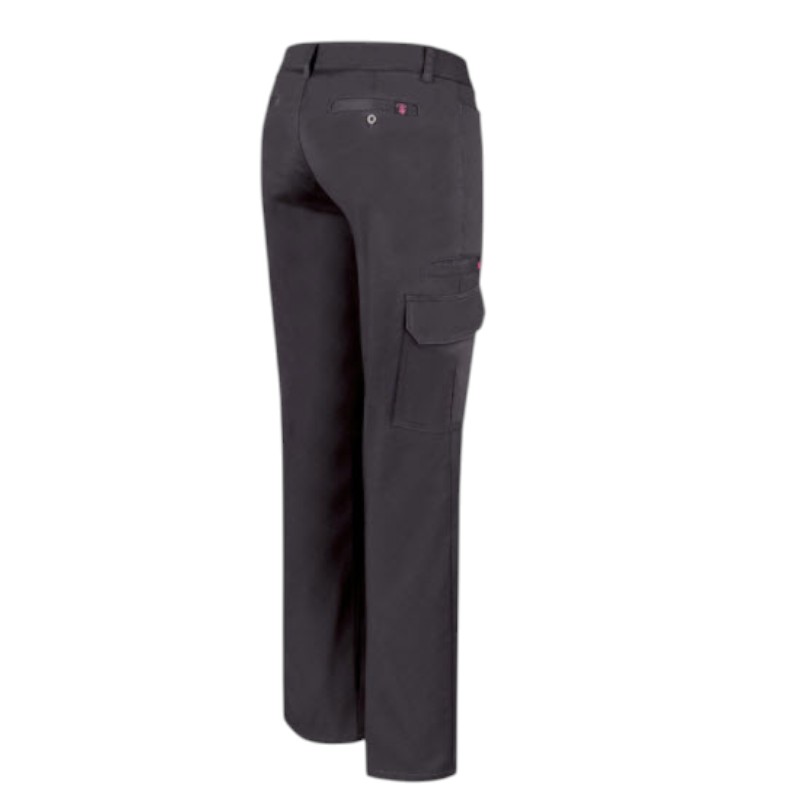 PANTALON NAT'S FEMME CARGO NOIR EXTENSIBLE - PF820