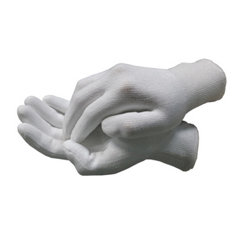 GANTS ENDUIT DE PU 13G BLANC