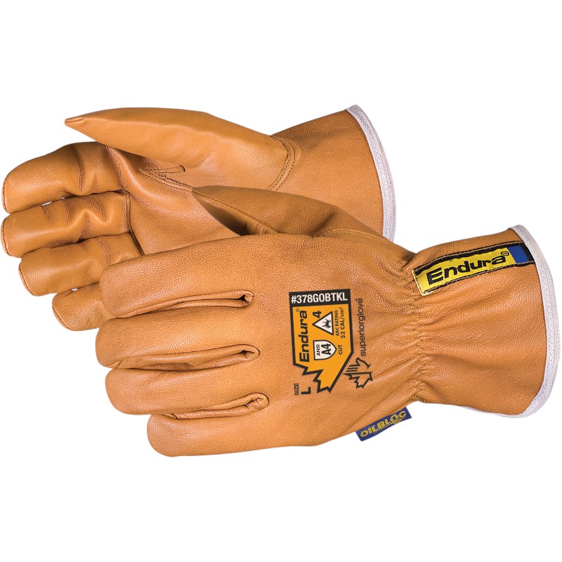 GANTS SG OPERATEUR CUIR CHEVRE KEVLAR THINSULATE