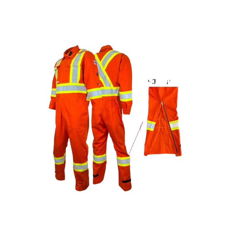 Protégez-vous avec le couvre-tout Atlas Gardian 1274OR : tissu résistant, bandes réfléchissantes et coupe ergonomique pour un confort optimal.