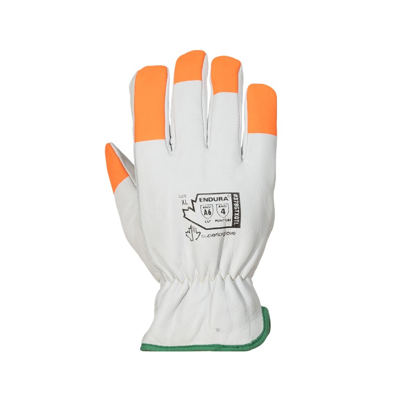 Sécurité renforcée avec les gants A6 SG - 378GTXOT : niveau de coupure A6, paume enduite, excellente dextérité et résistance à l’abrasion.
