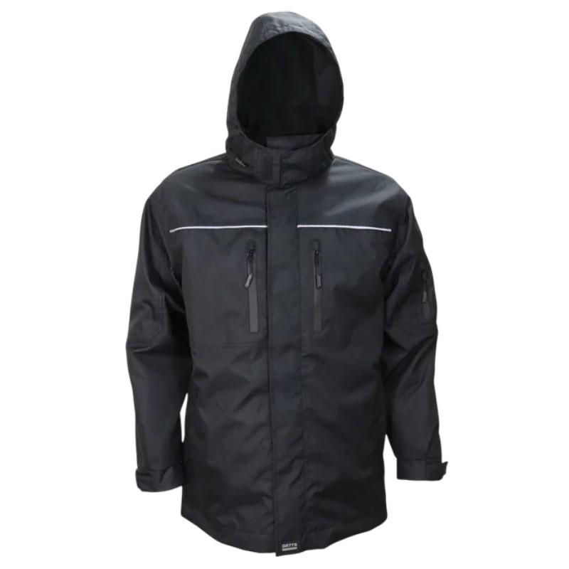 Optez pour le manteau 4 en 1 GATTS 830 : design pratique, protection optimale et look moderne pour toutes vos aventures.