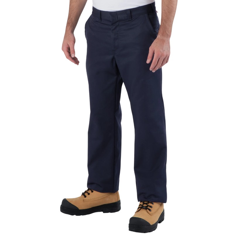 PANTALON IGNIFUGE TAILLE BASSE EN WESTEX ULTRASOFT MARINE