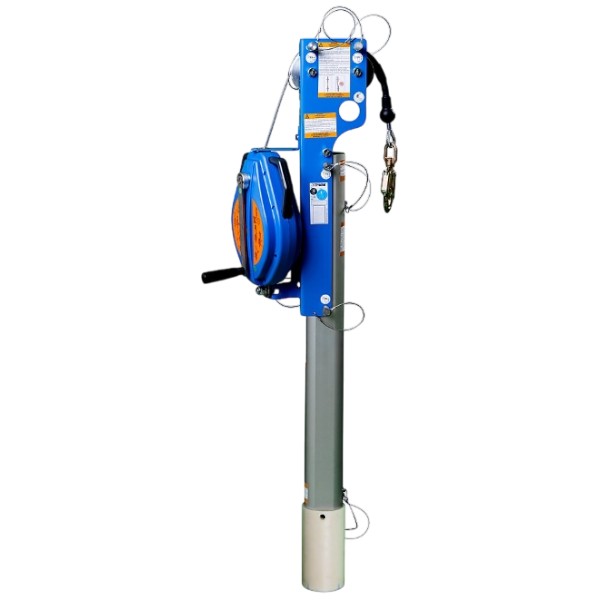 Treuil manuel de potence Blocfor 50 pi robuste et sécuritaire. Distribuer par Services Sécur Plus.