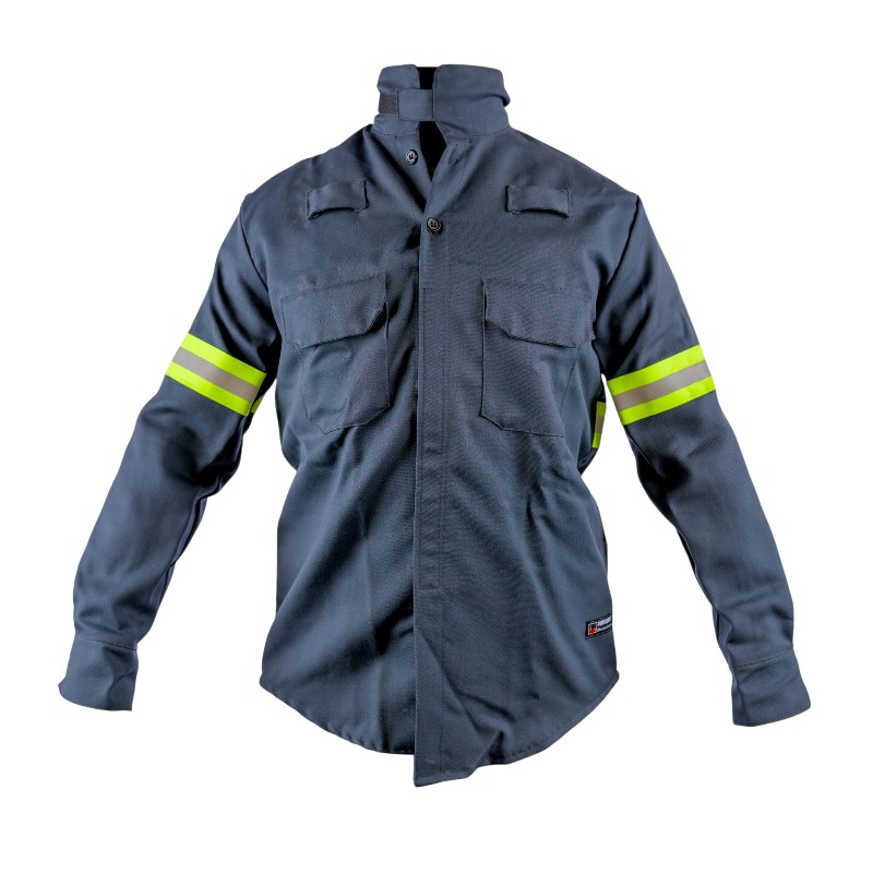 Chemise en laine FR Noriske résistante au métal en fusion et sécuritaire. Distribuer par Services Sécur Plus.