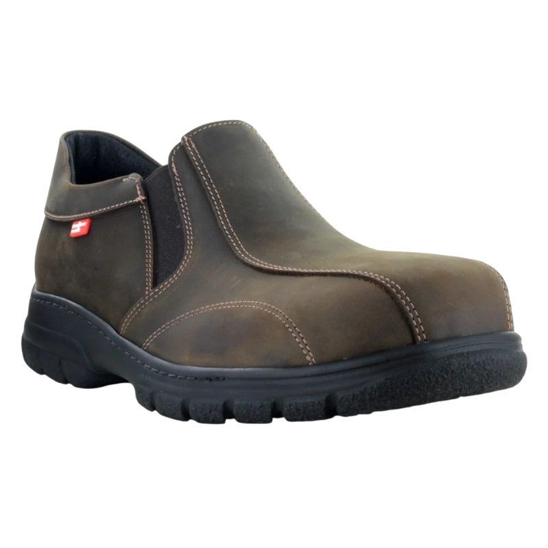Découvrez le soulier Quentin ESR 3E Mellow Walk 542128BRN, conçu pour allier protection, soutien et confort tout au long de la journée.