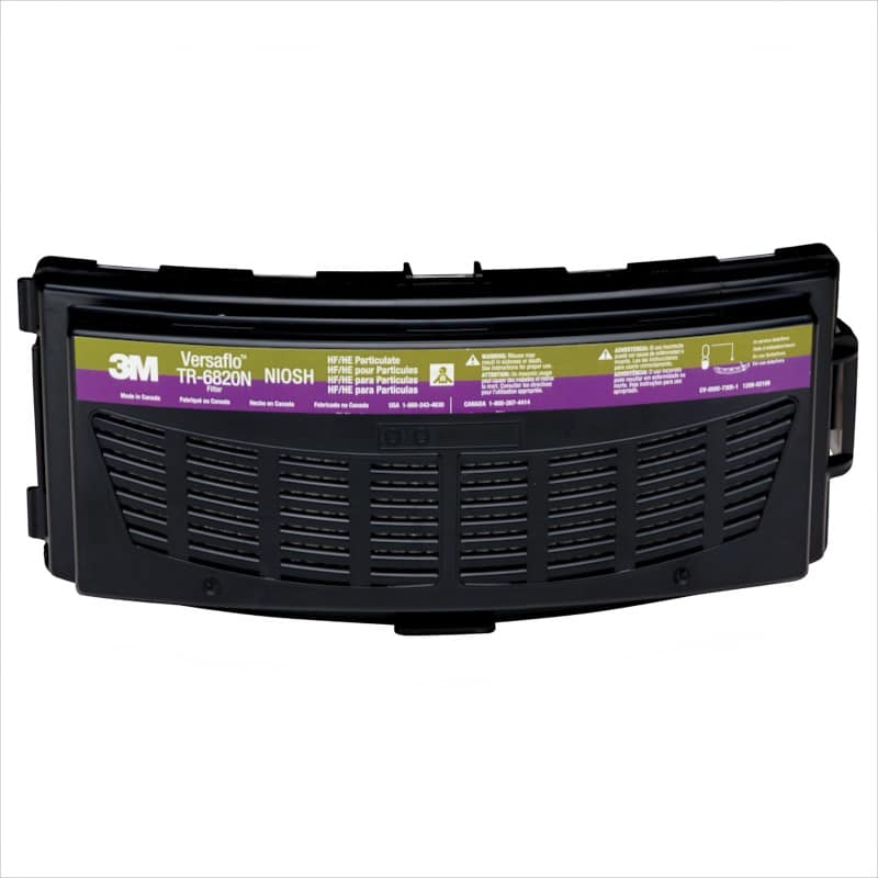 La cartouche 3M TR-6820N offre une protection contre certaines vapeurs organiques et certains gaz acides lors de travaux professionnels.