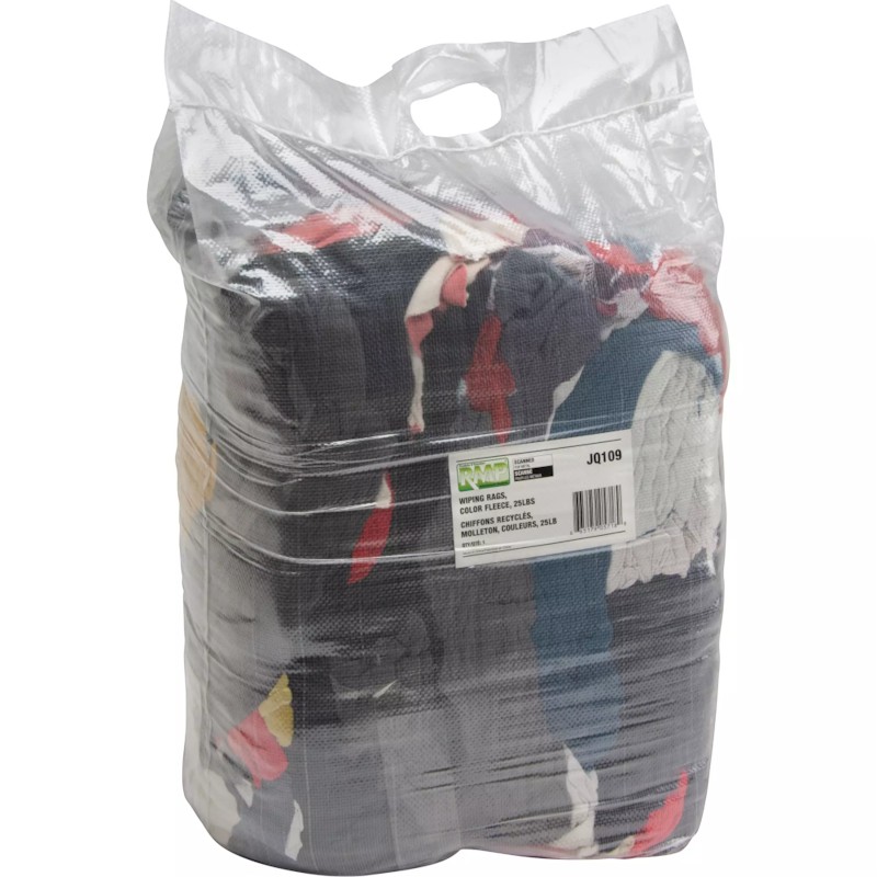 Chiffons en matériaux recyclés pratiques et polyvalents pour le nettoyage. Distribuer par Services Sécur Plus.