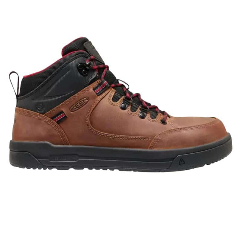 Les bottes de travail Keen Gibson 1033304 combinent une conception mi-haute, un embout en carbone et une certification CSA pour votre sécurité.