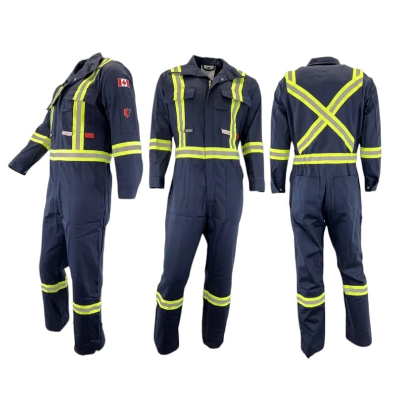 Le couvre-tout Atlas Guardian 1072NV combine une conception résistante aux flammes et une haute visibilité pour les travaux exigeants.