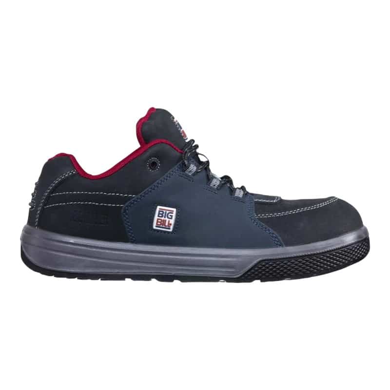 L’espadrille de sécurité Big Bill BB1040 combine cuir marine, confort durable et conception pratique pour accompagner vos activités professionnelles.